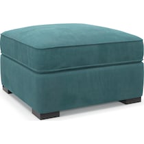 abington bella peacock ottoman   