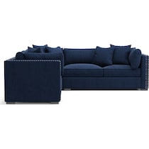 abington blue  pc sectional   