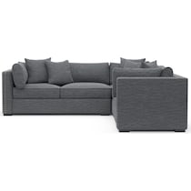abington blue sectional   