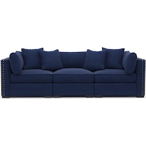 abington blue sofa   