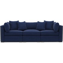 abington blue sofa   