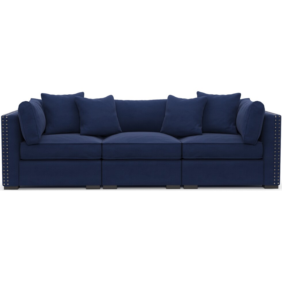 abington blue sofa   