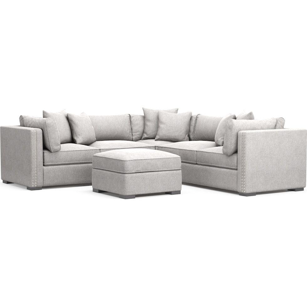 abington gray  pc living room   