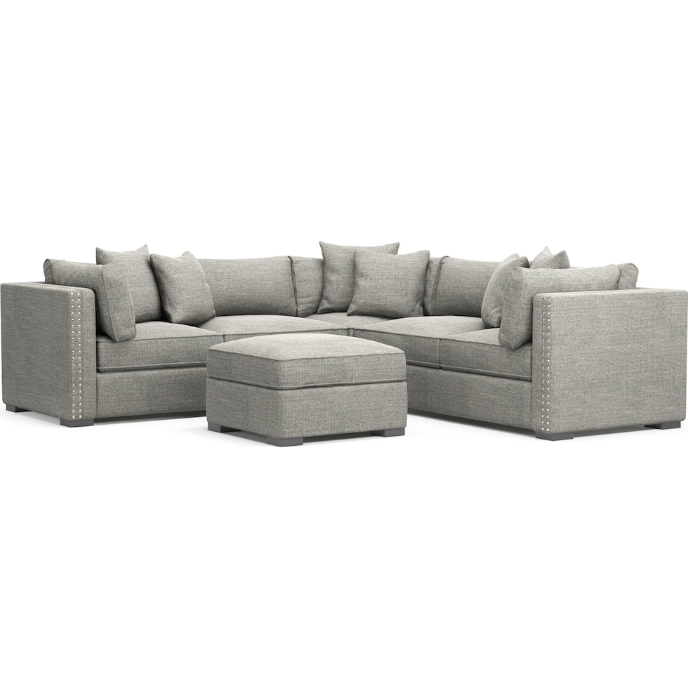 abington gray  pc living room   