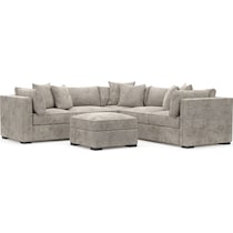 abington gray  pc living room   