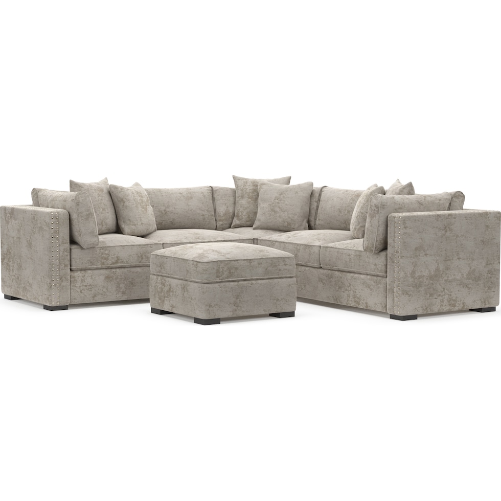 abington gray  pc living room   