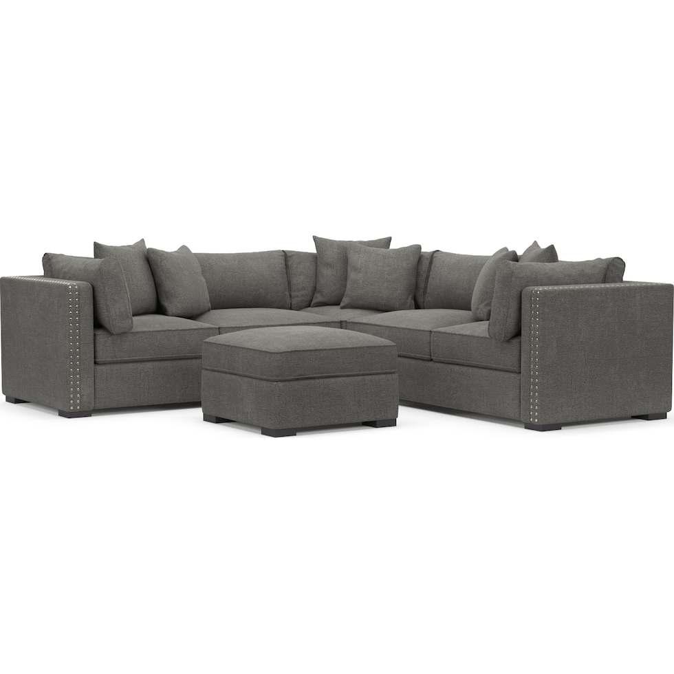 abington gray  pc living room   