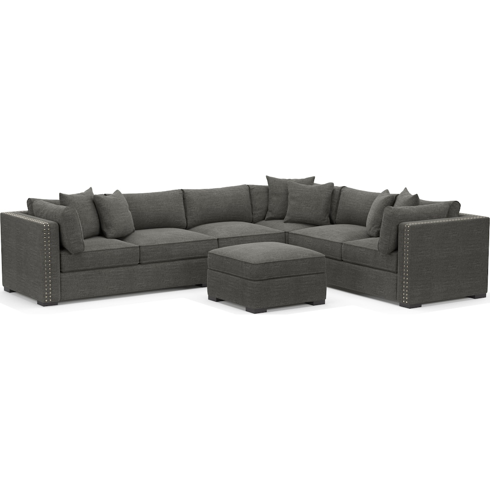 abington gray  pc living room   