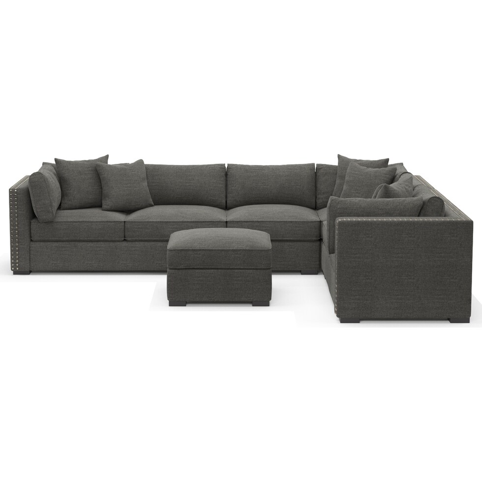 abington gray  pc living room   