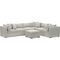 abington gray  pc living room   