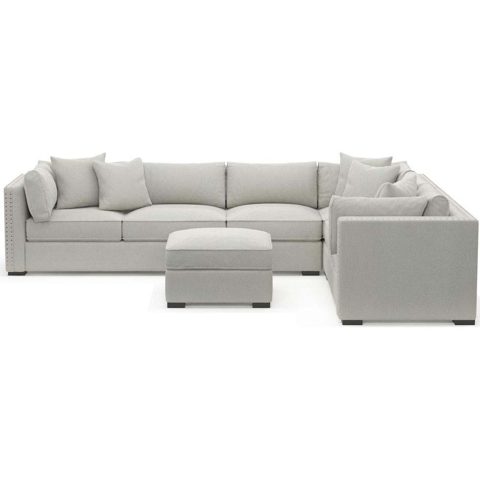 abington gray  pc living room   