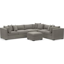 abington gray  pc living room   