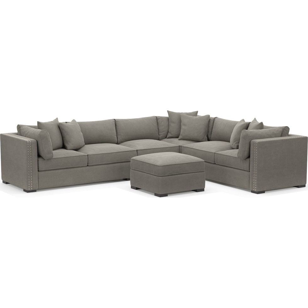 abington gray  pc living room   