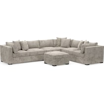 abington gray  pc living room   