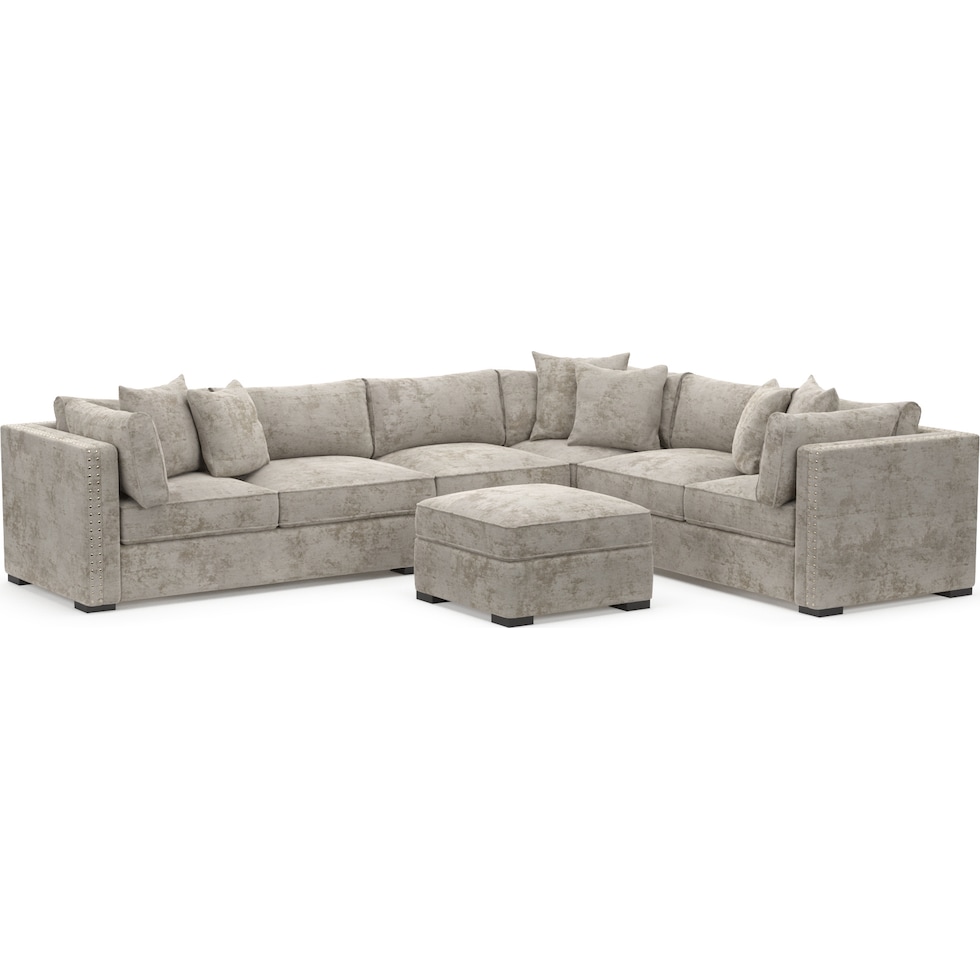 abington gray  pc living room   