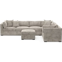 abington gray  pc living room   