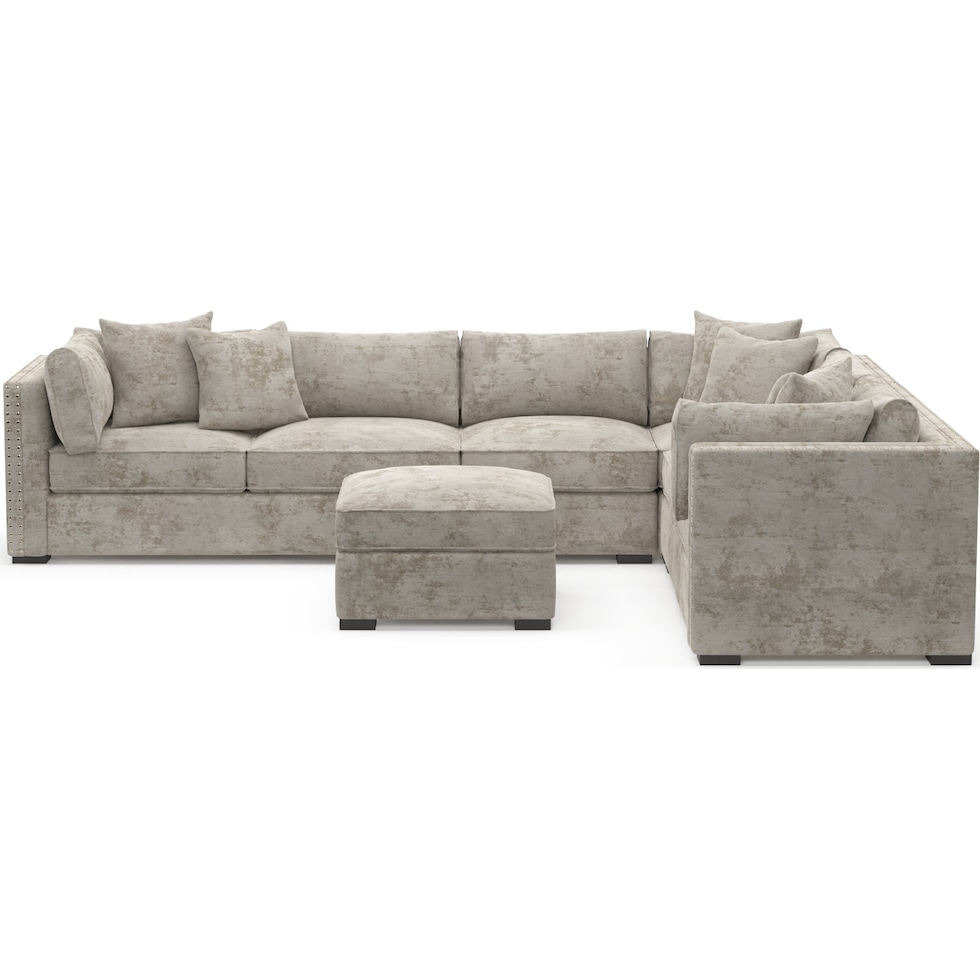 abington gray  pc living room   