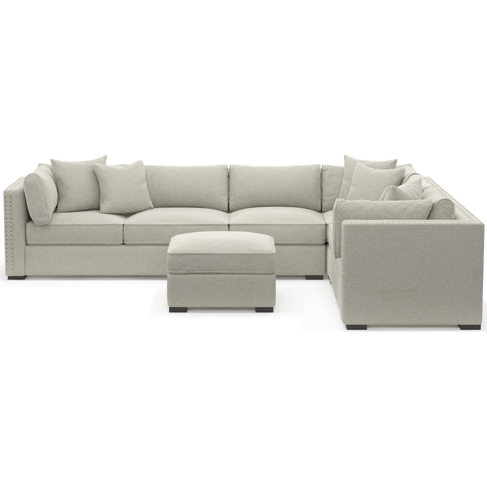 abington gray  pc living room   