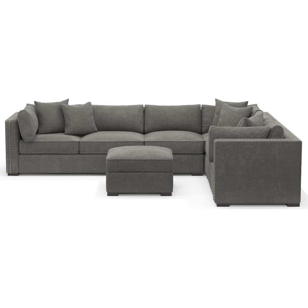 abington gray  pc living room   