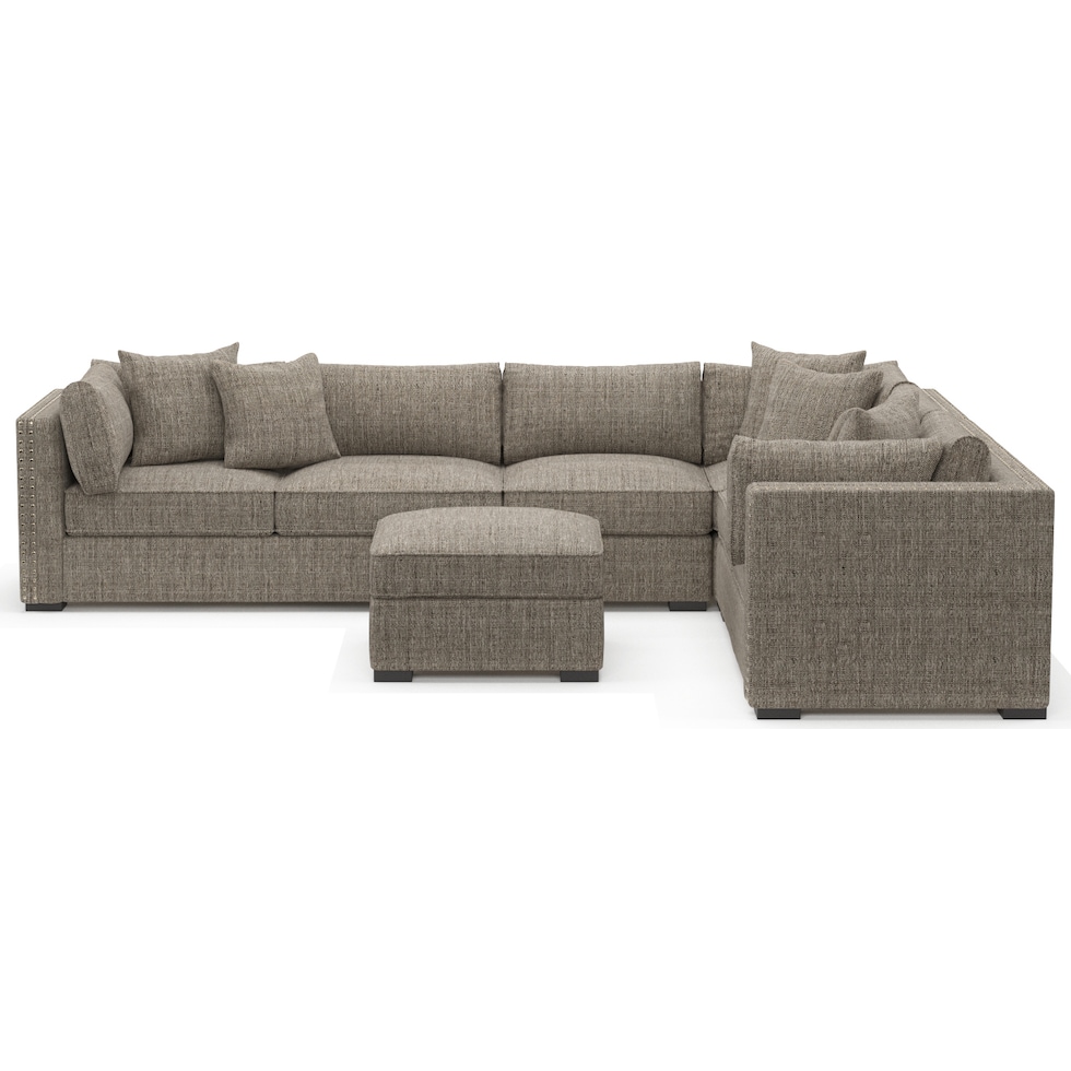 abington gray  pc living room   