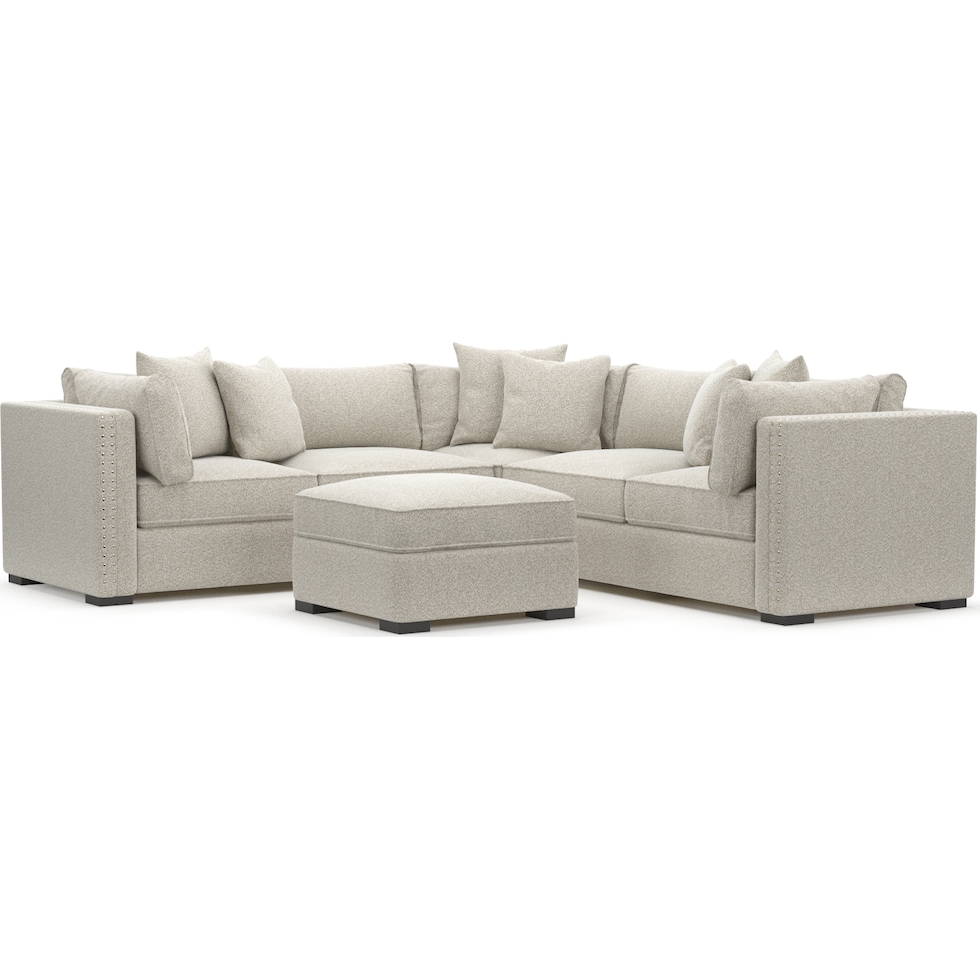 abington gray  pc living room   