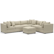 abington gray  pc living room   