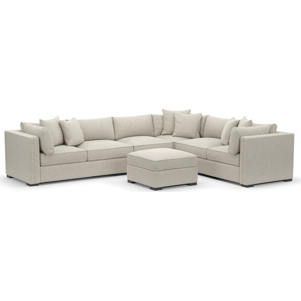 abington gray  pc living room   