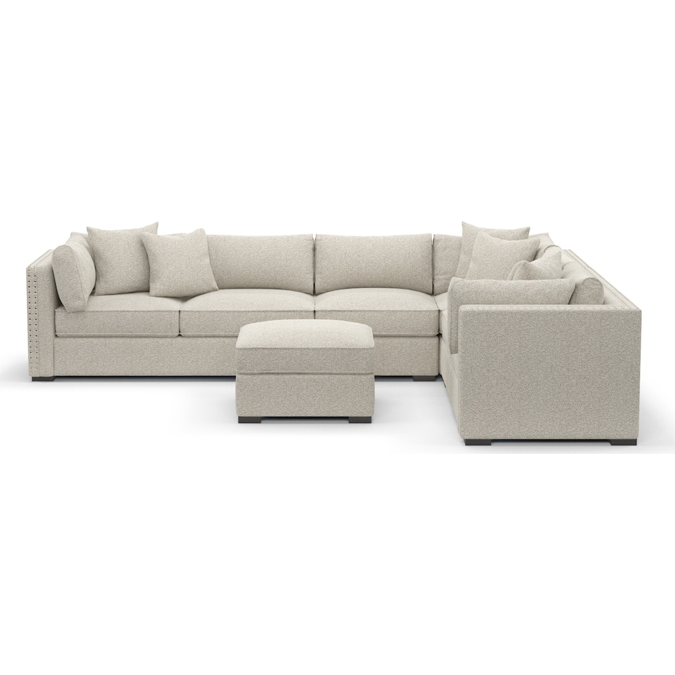 abington gray  pc living room   