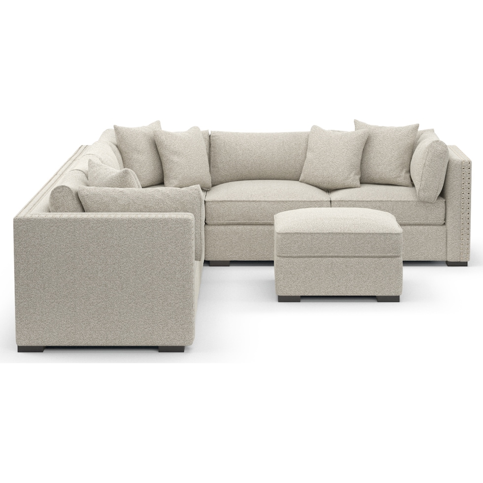 abington gray  pc living room   