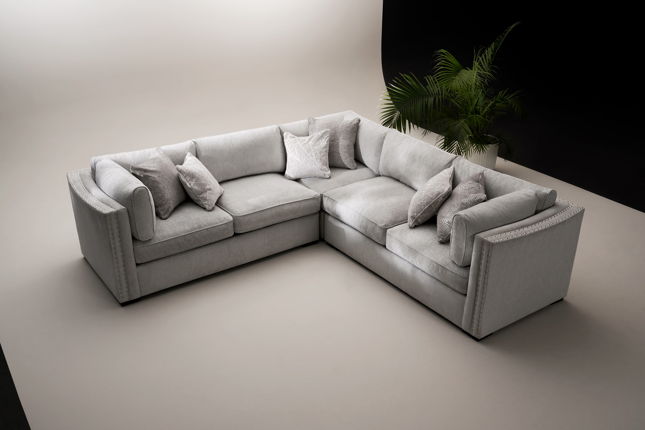 Gray sectional online value city