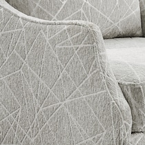 abington gray accent chair   