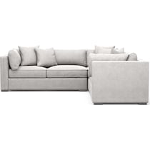 abington gray sectional   
