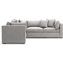abington gray sectional   