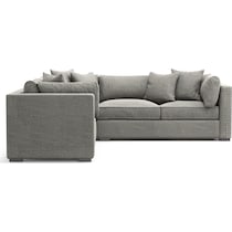 abington gray sectional   