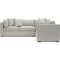abington gray sectional   