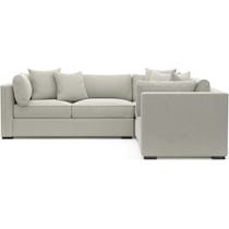 abington gray sectional   