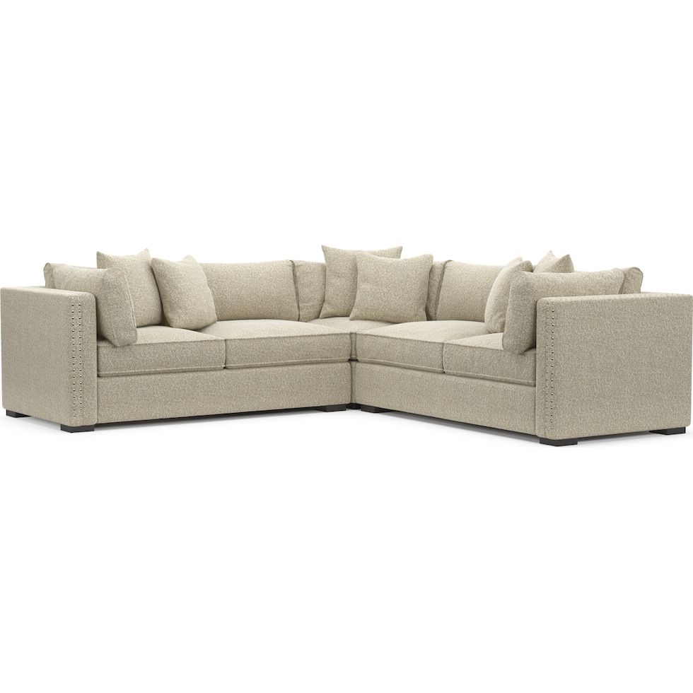 abington gray sectional   