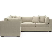 abington gray sectional   