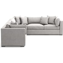 abington gray sectional   