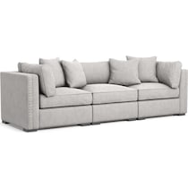 abington gray sofa   