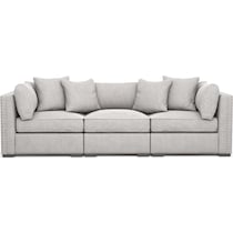 abington gray sofa   
