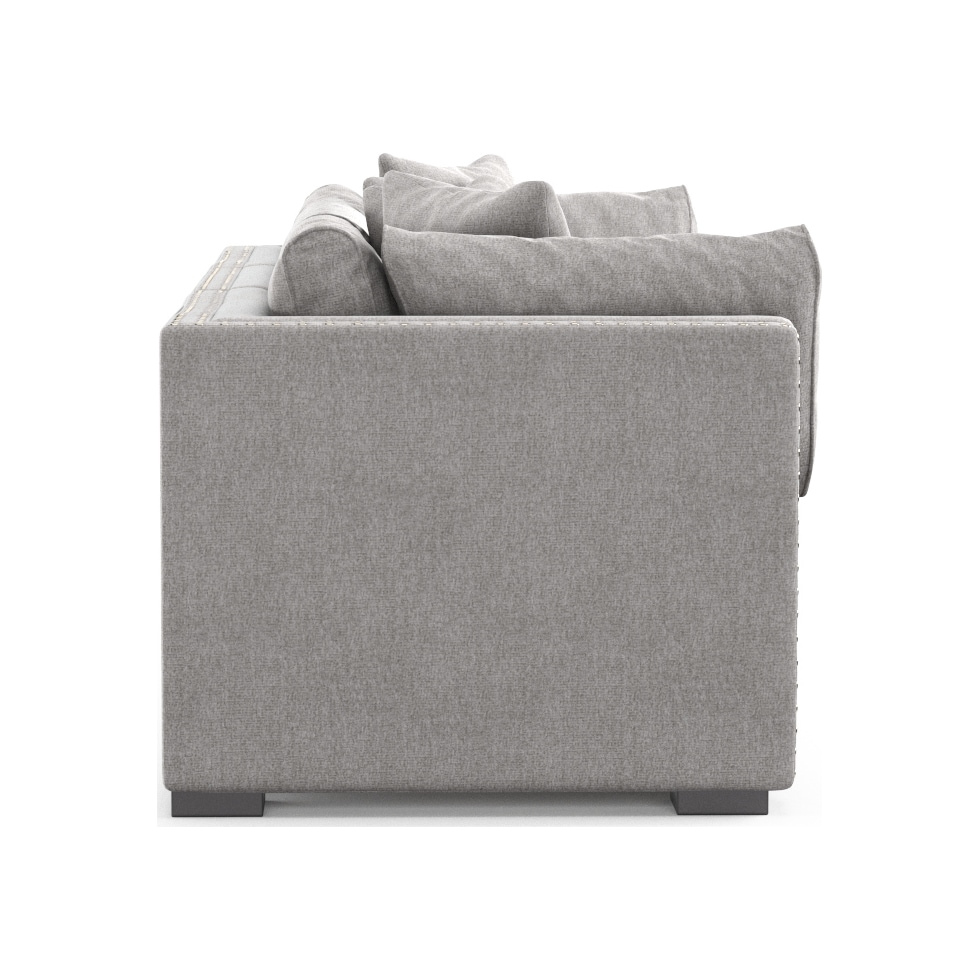 abington gray sofa   