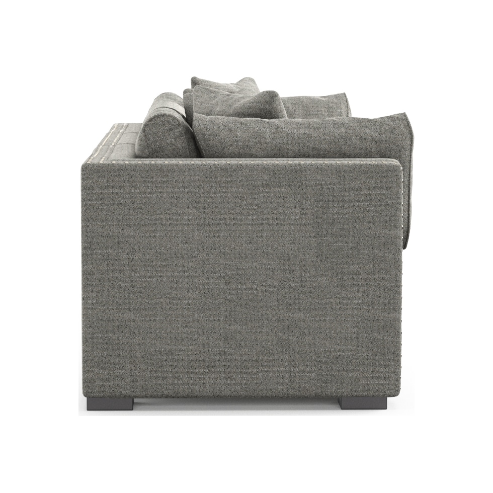 abington gray sofa   