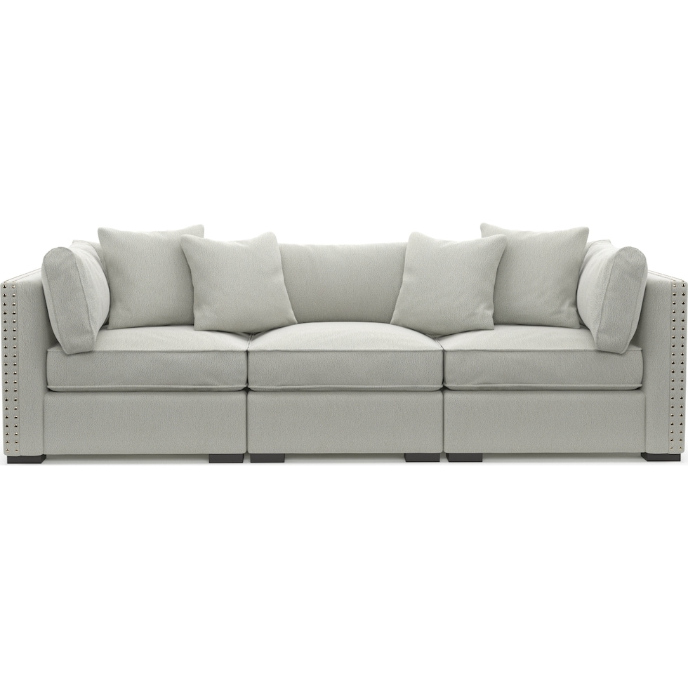 abington gray sofa   