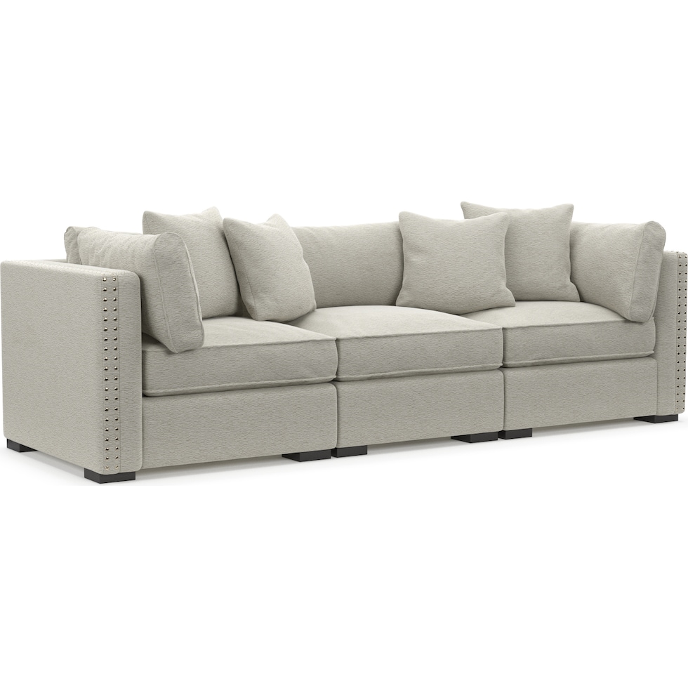 abington gray sofa   