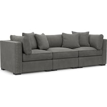 abington gray sofa   