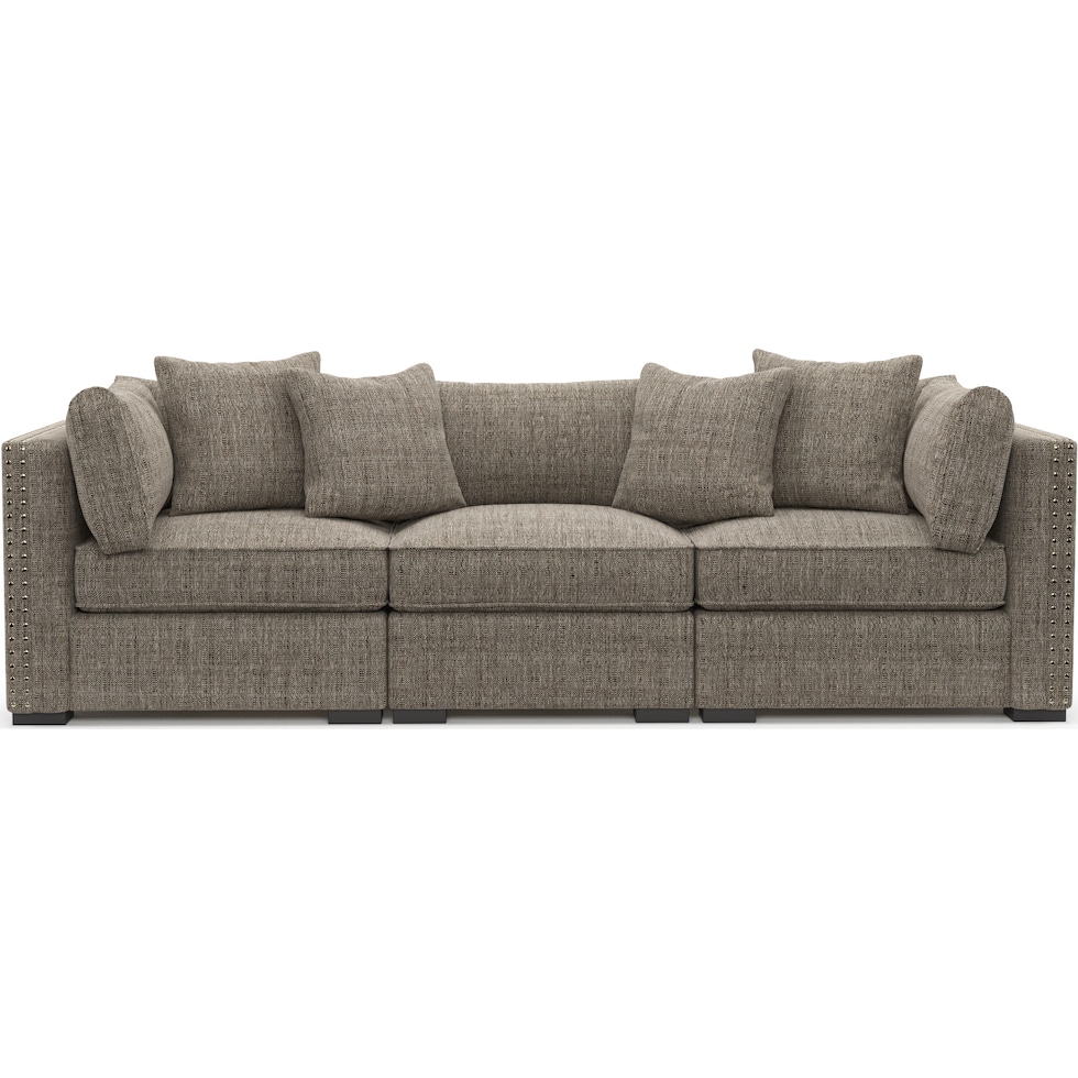 abington gray sofa   