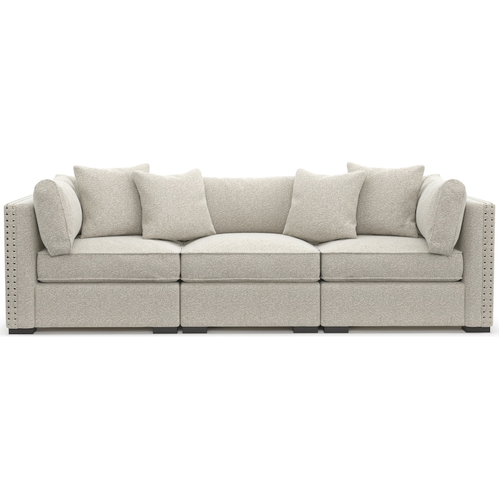 abington gray sofa   