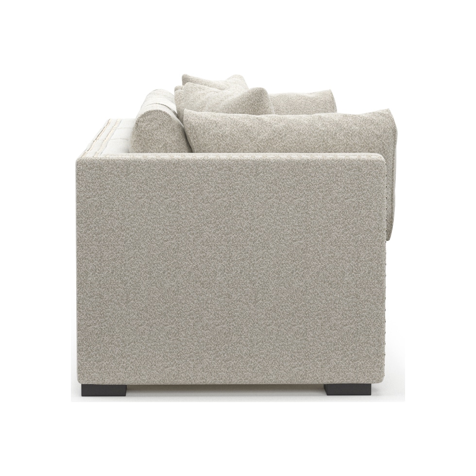 abington gray sofa   