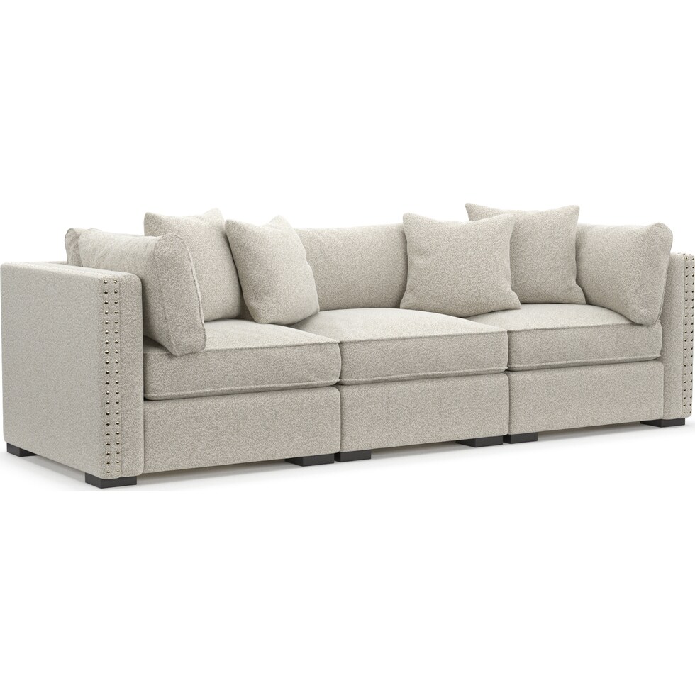abington gray sofa   